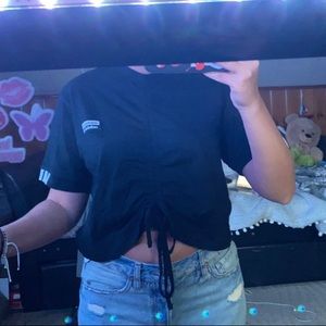 Adidas Cinch Crop T shirt